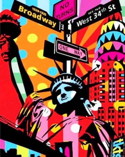 Statue of liberty new york painting by numbers.jpeg