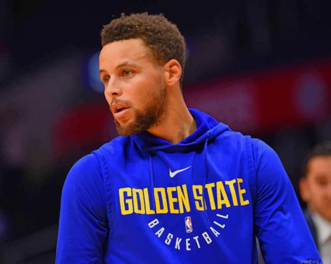 Stephen curry golden state warriors painting by numbers.jpeg