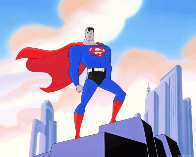 Superman hero painting by numbers.jpeg