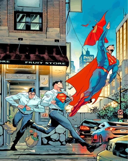 Superman painting by numbers.jpeg