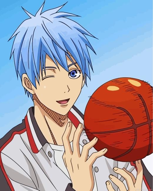 Tetsuya kuroko kuroko no basuke painting by numbers.jpeg