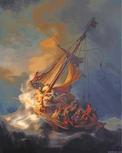 The storm on the sea of galilee painting by numbers.jpeg