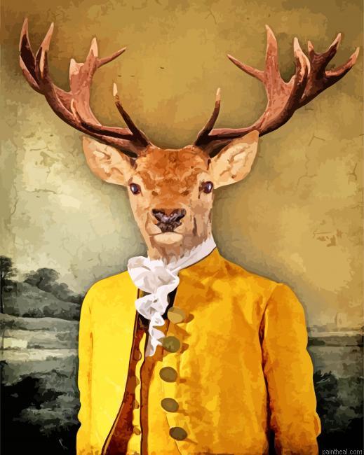 Vintage mr deer painting by numbers.jpeg