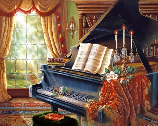 Vintage piano painting by numbers.jpeg