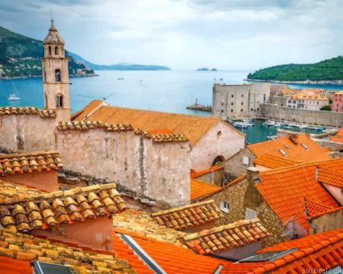 Walls of dubrovnik croatia painting by numbers.jpeg