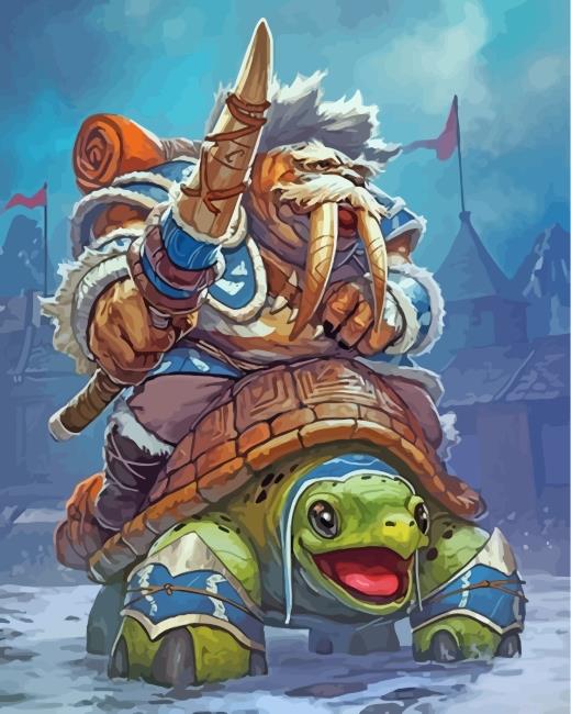 Walrus and tortoise painting by numbers.jpeg