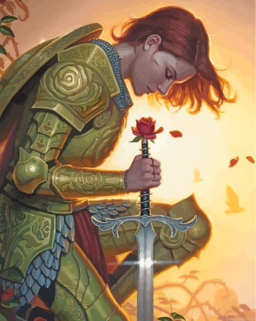 Warrior lady painting by numbers.jpeg