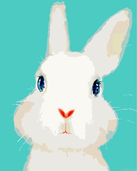 White rabbit painting by numbers.jpeg