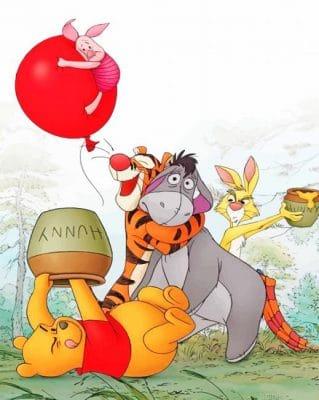 Winnie and his friends painting by numbers.jpeg