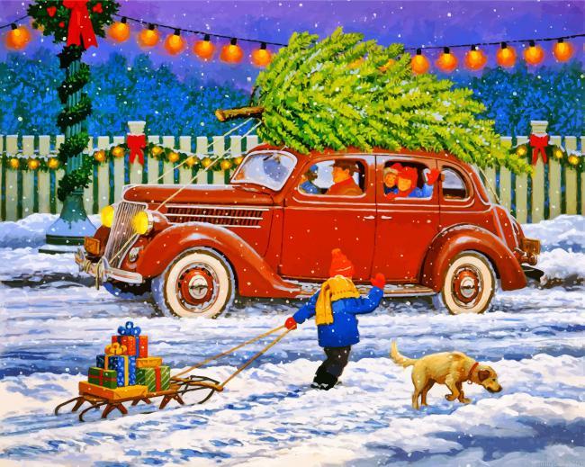 Winter snow christmas painting by numbers.jpeg