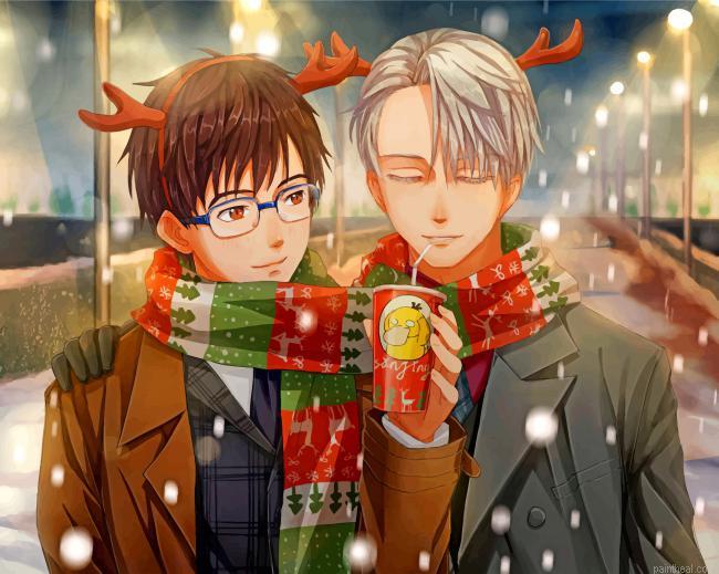 Yuri on ice anime painting by numbers.jpeg
