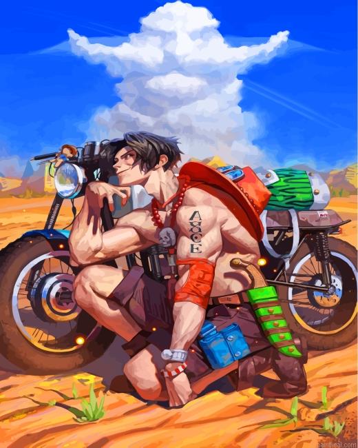 Ace one piece painting by numbers.jpeg