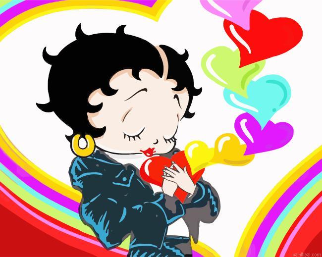 Adorable betty boop painting by numbers.jpeg