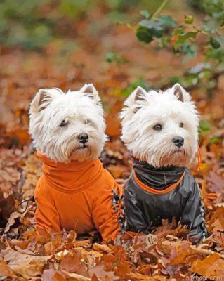 Adorable westie dogs painting by numbers.jpeg