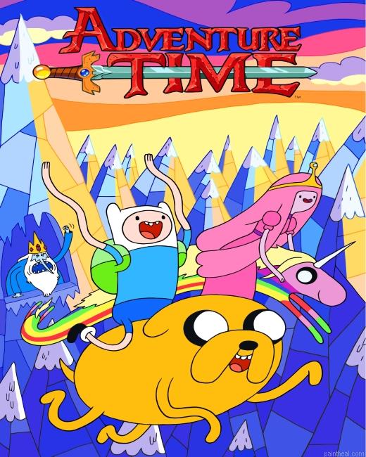 Adventure time painting by numbers.jpeg