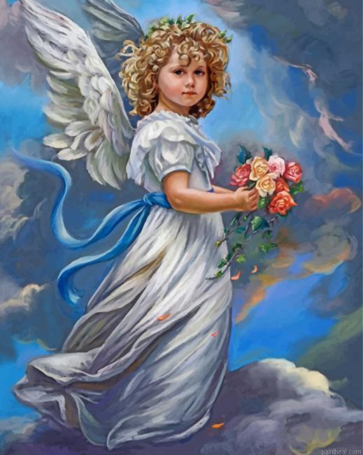 Angel girl painting by numbers.jpeg