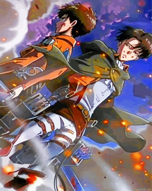 Attack on titan anime painting by numbers.jpeg