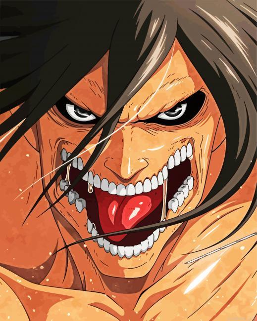 Attack on titan eren painting by numbers.jpeg