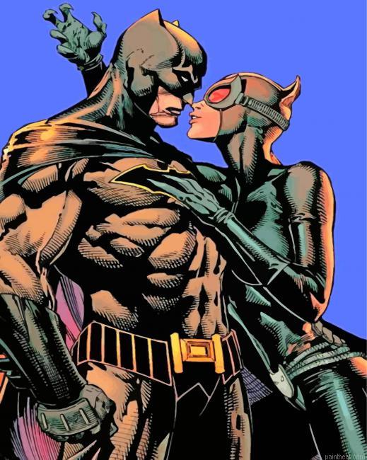 Batman and catwoman heroes painting by numbers.jpeg