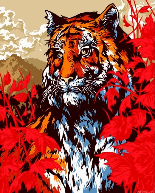 Bengal tiger illustration painting by numbers.jpeg