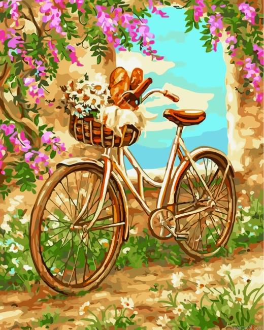 Bicycle with flowers painting by numbers.jpeg