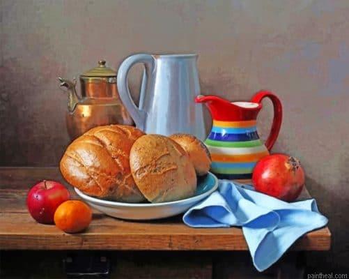Bread and fruits painting by numbers.jpeg