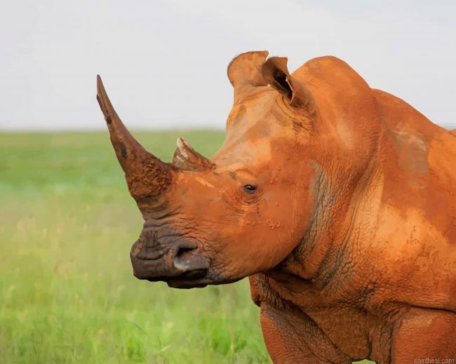Brown rhinoceros painting by numbers.jpeg