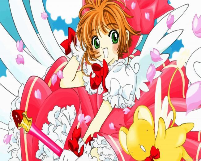 Cardcaptor sakura sakura kinomoto painting by numbers.jpeg