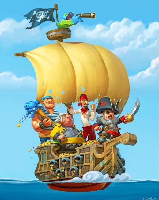 Cartoon pirate ship painting by numbers.jpeg
