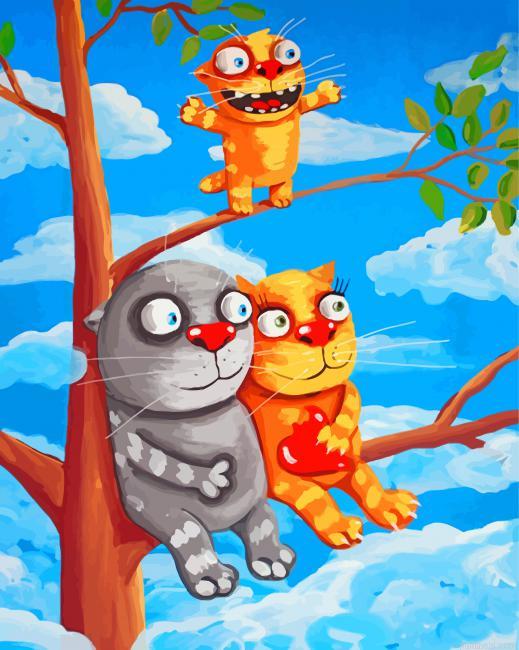 Cats on tree painting by numbers.jpeg