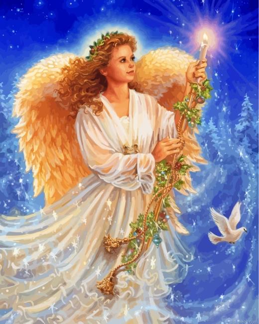 Christmas angel painting by numbers.jpeg