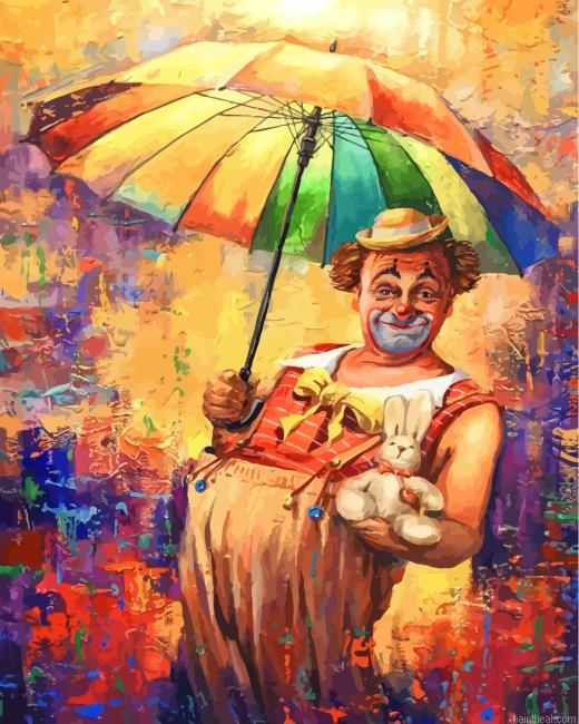 Circus clown art painting by numbers.jpeg
