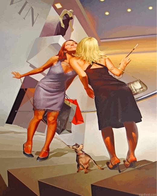 Classy women painting by numbers.jpeg