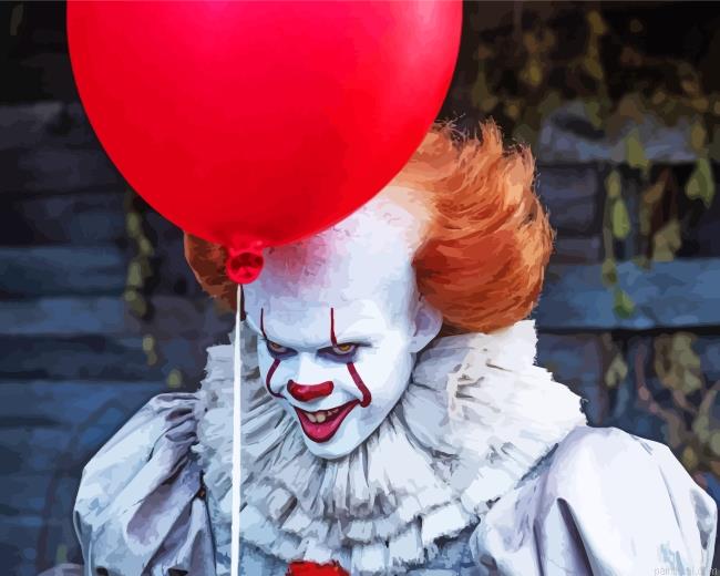 Clown pennywise painting by numbers.jpeg