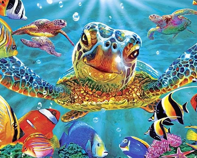 Colorful milton turtle painting by numbers.jpeg