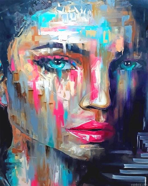 Colorful woman blue eyes painting by numbers.jpeg