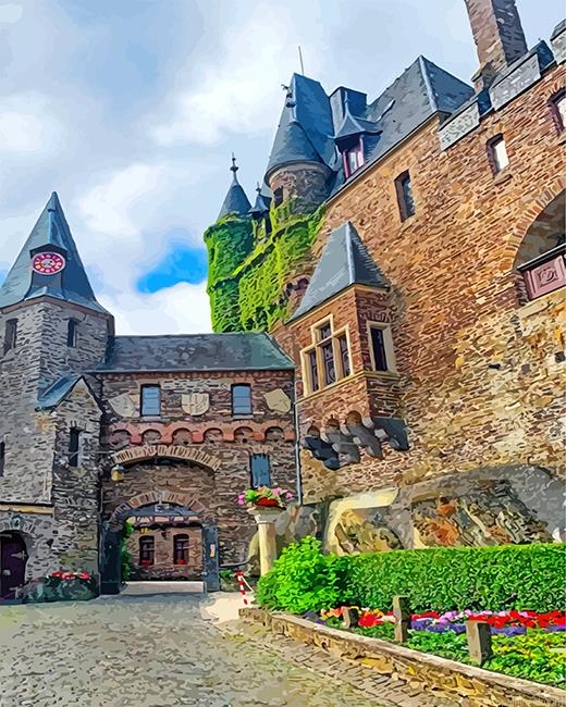Cool cochem castle painting by numbers.jpeg