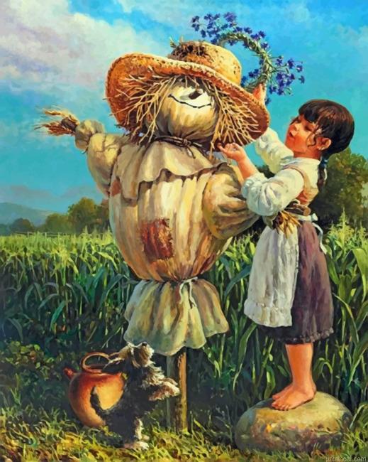 Countryside girl painting by numbers.jpeg