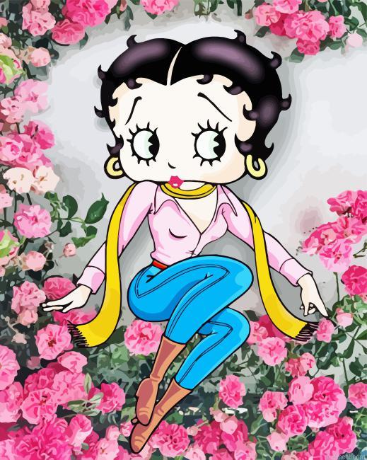 Cute betty boop painting by numbers.jpeg
