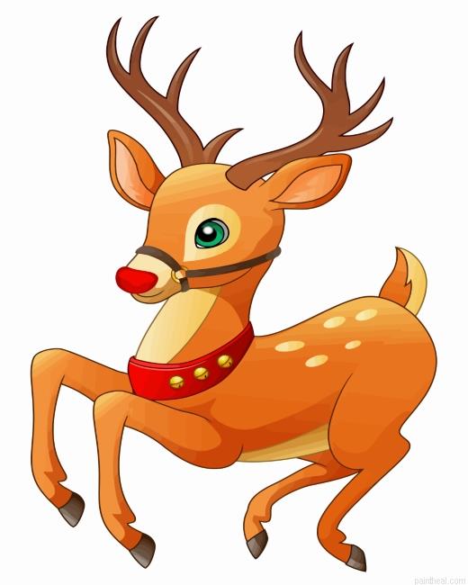 Cute deer painting by numbers.jpeg