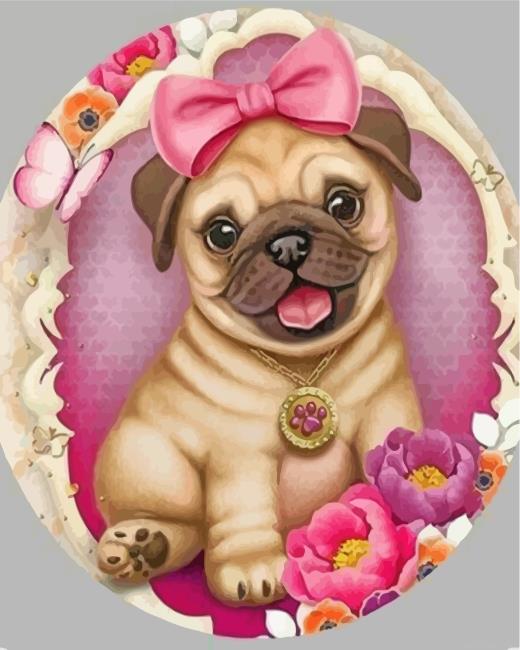 Cute dog painting by numbers.jpeg
