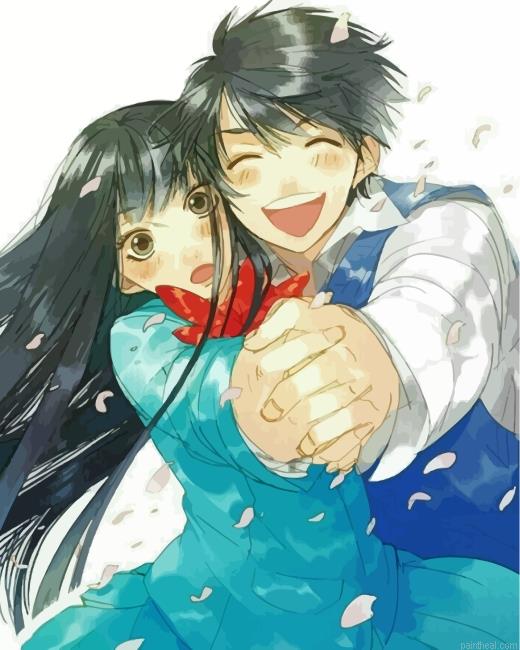 Cute kimi ni todoke painting by numbers.jpeg