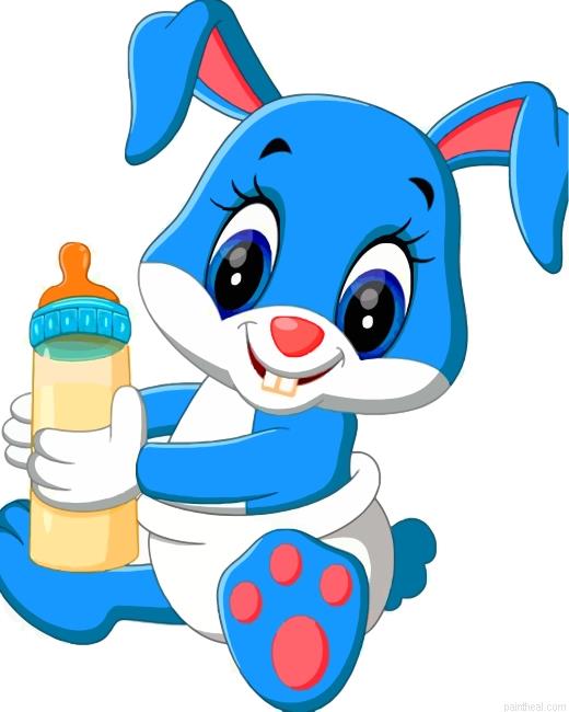 Cute rabbit painting by numbers.jpeg