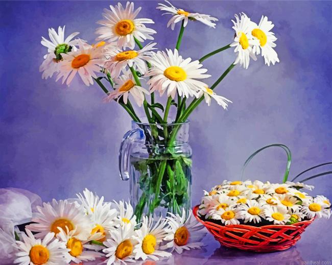 Daisies vase painting by numbers.jpeg