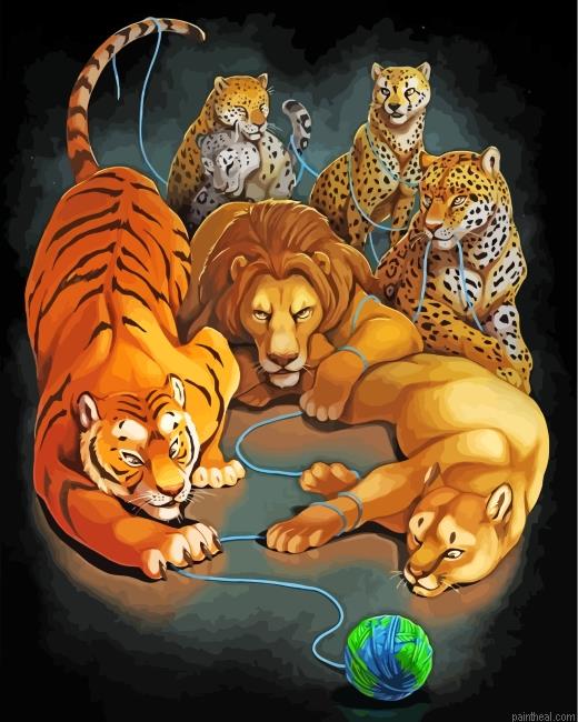 Dangerous cats painting by numbers.jpeg