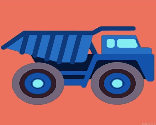 Dump truck painting by numbers.jpeg