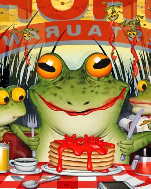 Frog eating pancake painting by numbers.jpeg
