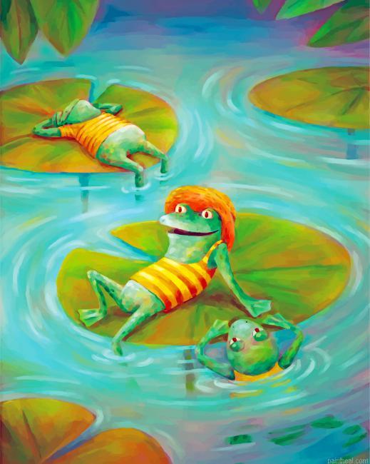 Frogs on lily pad painting by numbers.jpeg