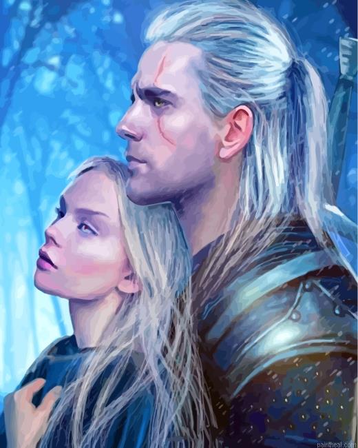 Geralt and his lover painting by numbers.jpeg