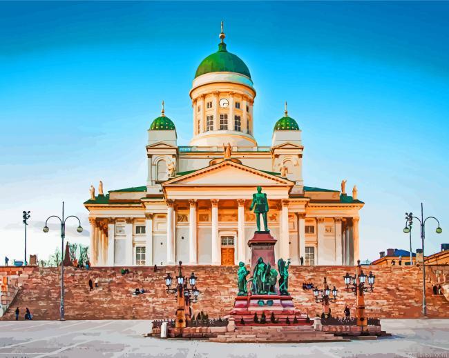Helsinki cathedral finland painting by numbers.jpeg